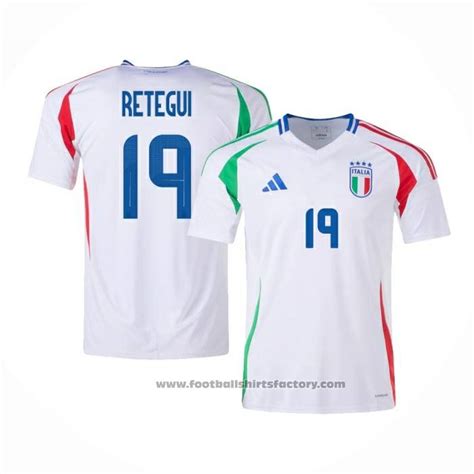 Buy Italy Player Retegui Away Shirt 2024 2025 At Footballshirtsfactory