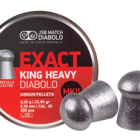 JSB Exact King Heavy MKII 6 35mm 300stk Game On No