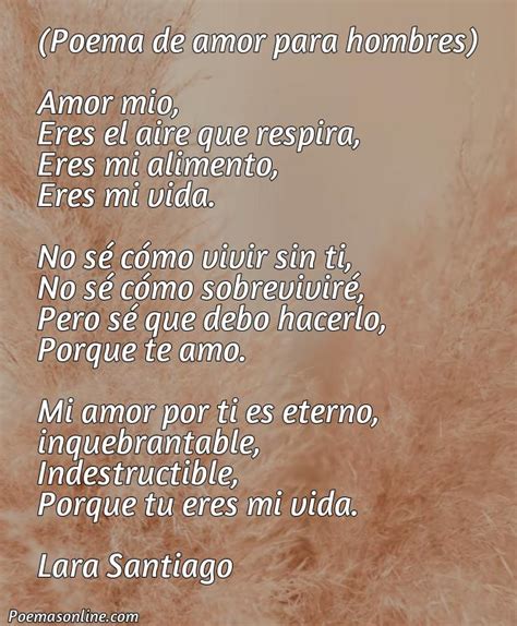 Mejores Poemas De Amor Para Hombres Poemas Online