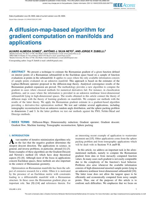 (PDF) A diffusion-map-based algorithm for gradient computation on ...