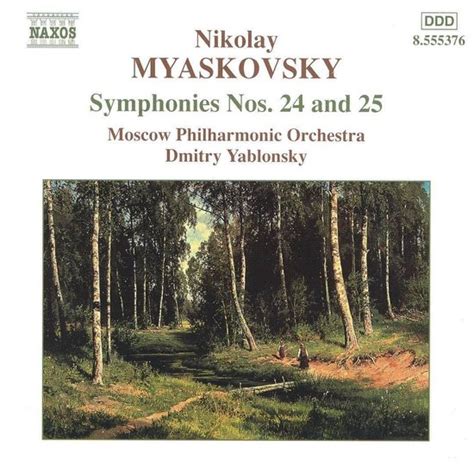 Myaskovsky Sym Nos Moskau Po Cd Album Muziek Bol