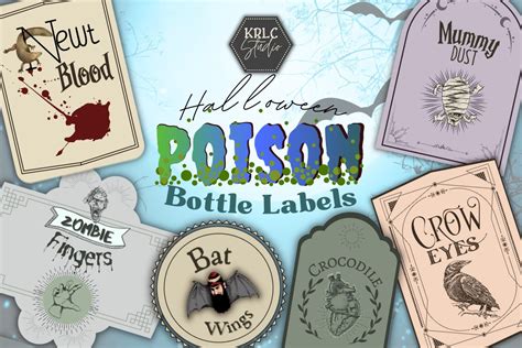 Printable Poison Label