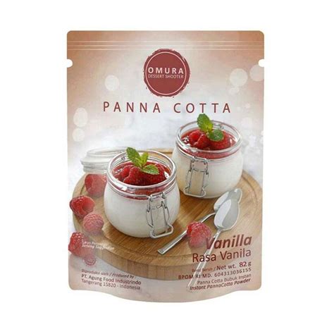 Jual Omura Dessert Shooter Panna Cotta Rasa Vanilla G Di Seller