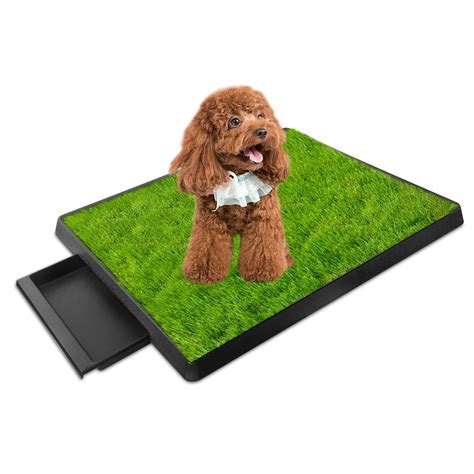 Grass Patch For Dogs Artificial Grass Dogs Potty w/ Tray - Tanga