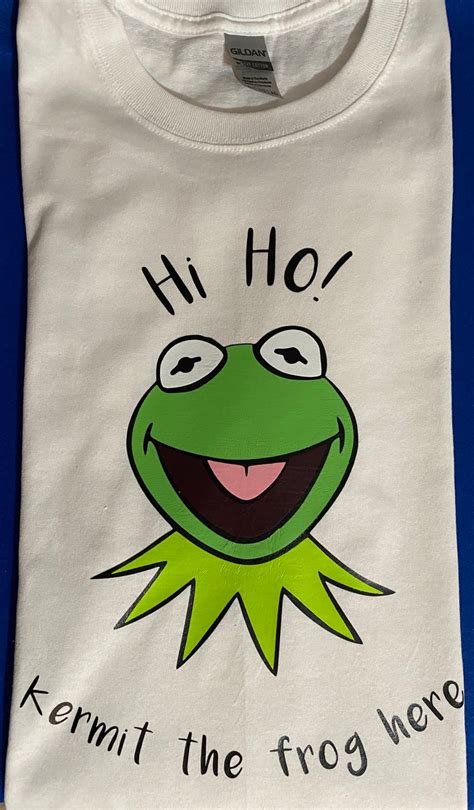 Hi Ho Kermit The Frog Here Muppets T Shirt Hoodie Sweatshirt Etsy