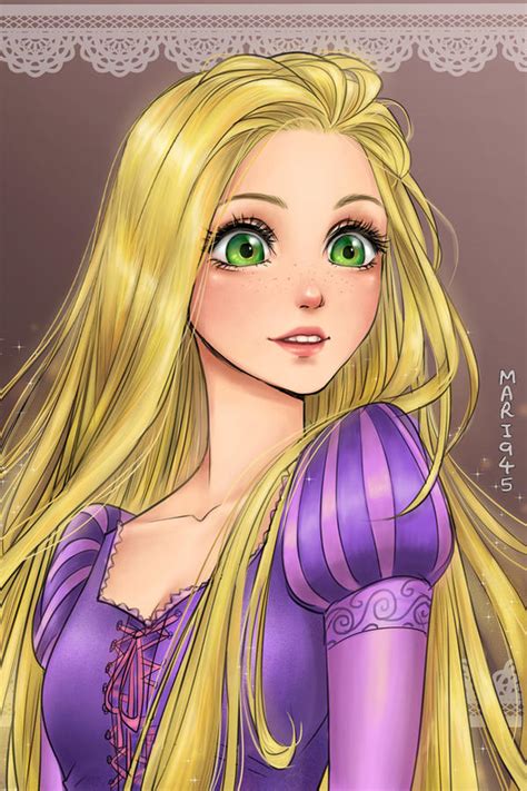 Rapunzel By Mari945 On Deviantart