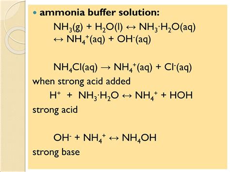 Buffer Solutions Lector Varikova To Ppt Download