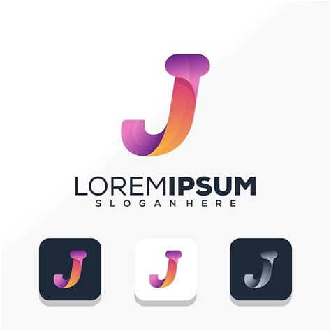 Premium Vector Modern Letter J Logo Design