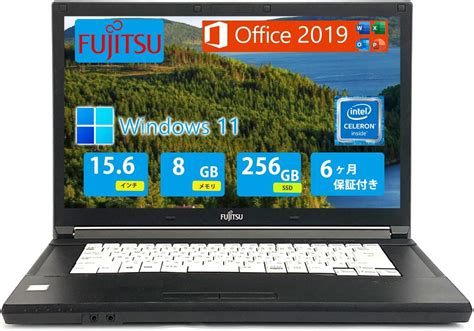 Amazon co jp 整備済み品 富士通 ノートPC FUJITSU LIFEBOOK A576 第6世代 インテル