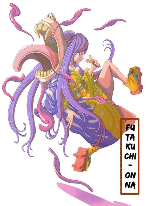 Futakuchi Onna Japanese Twin Mouth Demon Mythical Monsters Mythical