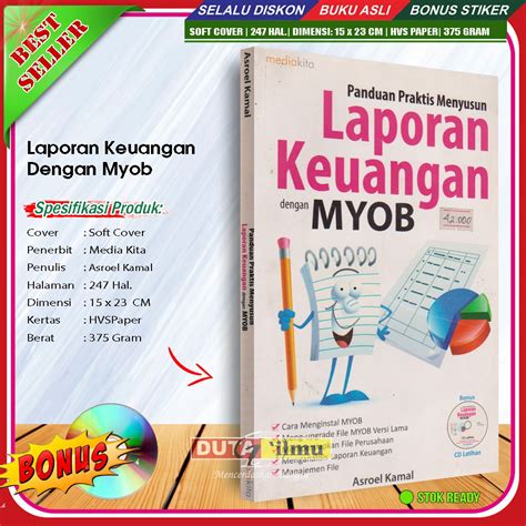 Jual Panduan Praktis Menyusun Laporan Keuangan Dengan MYOB Shopee