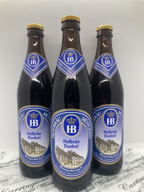 Hofbrau Dunkel 5 5 Vol 50cl Carringtons Fine Wines