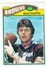 Mike Phipps Autographed Football Card Cleveland Browns 1977 Topps 7