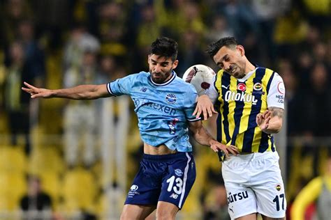 Fenerbahçe Adana Demirspor u 4 2 yenerek zirve takibini sürdürdü