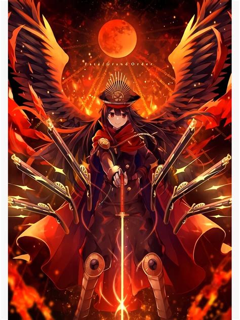 Anime Character Fate Grand Order Oda Nobunaga Poster For Sale By