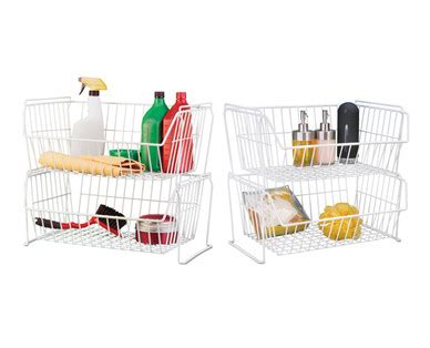 Easy Home Large Stacking Basket Aldi Usa Specials Archive