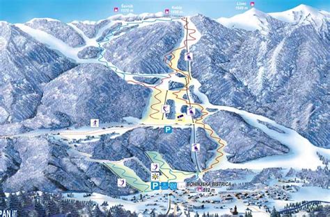 Kobla_ski_center | Ski area, Skiing, Area map