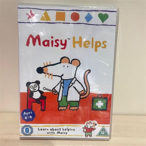 《100 New 》maisy Helps Dvd Set 英文卡通幼稚園英文故事 興趣及遊戲 音樂、樂器 And 配件 音樂與媒體