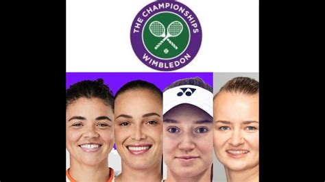 Jasmine Paolini Vs Donna Vekic Elena Rybakina Vs Barbora Krejcikova