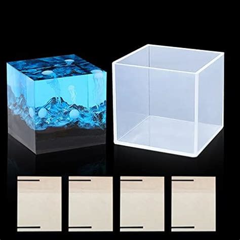 Amazon de FineInno Groß Würfel Silikonform Cube Resin Mold 8 5cm