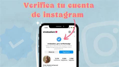 Como Verificar Mi Cuenta De Instagram Youtube