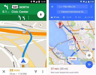 Route Google Maps Driving Directions - What's New