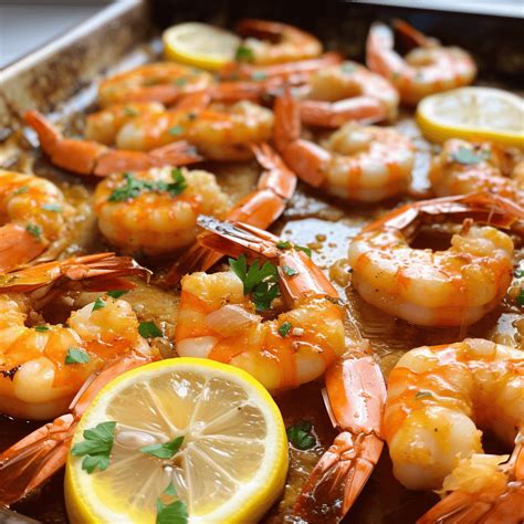 Lemon Butter Baked Shrimp Life With Jeviko