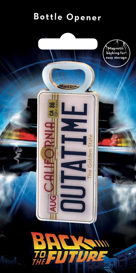 Back To The Future Limited Edition Bottle Opener Shopforgeek