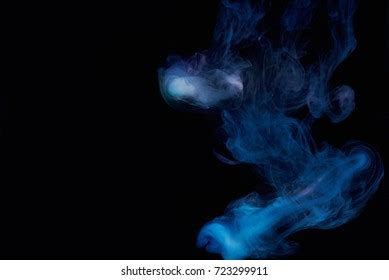 Blue Purple Vape Smoke Ring On Stock Photo 723299911 Shutterstock