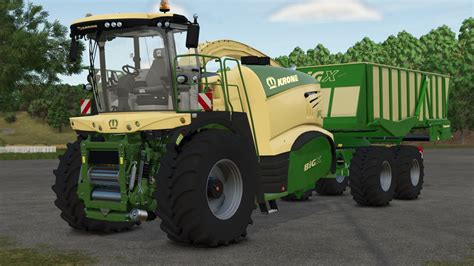 Krone Big X1100 Cargo V1 0 0 0 Mod Landwirtschafts Simulator 25 Mods