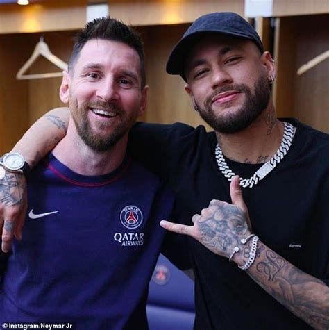 Neymar Pays Tribute To Messi On Instagram As Argentine Leaves PSG