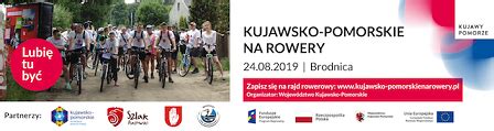 Rajd Rowerowy W Ramach Akcji KUJAWSKO POMORSKIE NA ROWERY Brodnica