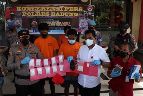 Kembali Ungkap Kasus Satresnarkoba Polres Badung Berhasil Amankan Bb