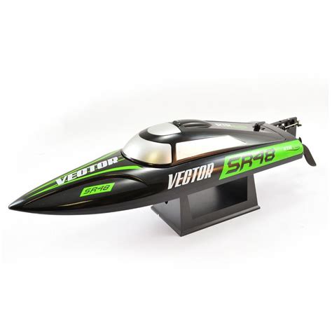 Volantex Racent Vector SR48 Brushless Boat RTR Black Howes Models