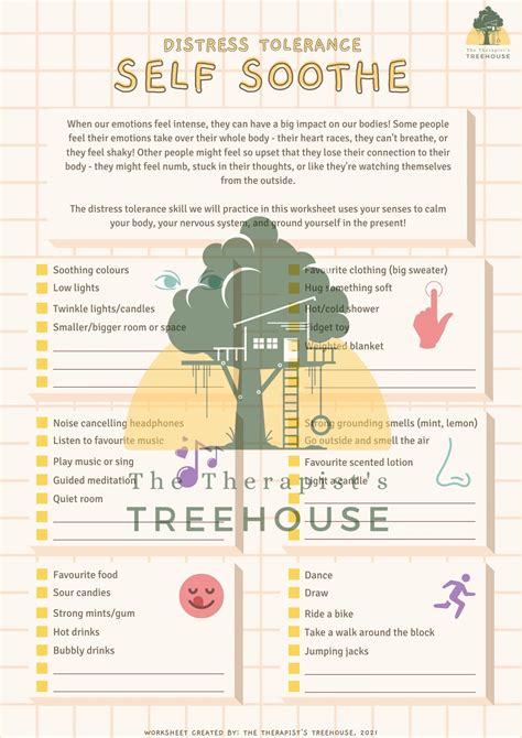 Dbt Distress Tolerance Worksheet For Adolescents Dbt Worksheets