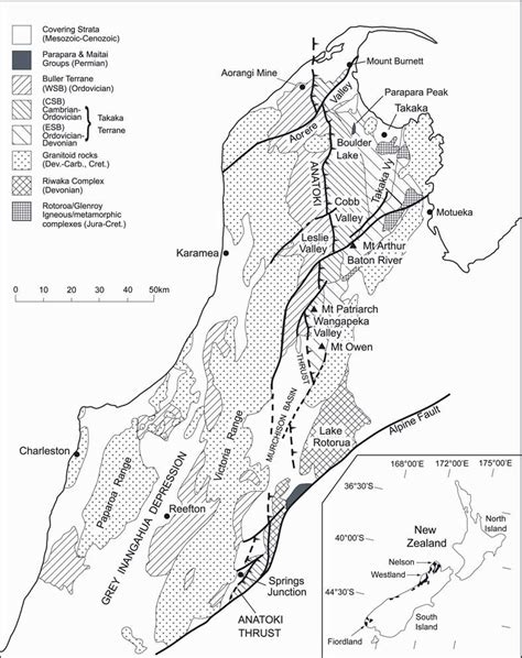 Simplified Palaeozoic Geology Of The Northwestern Part Of The South