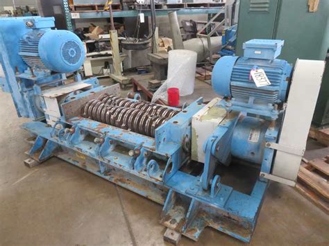 Used Herbold Rm Two Shaft Shredder Blades Machinery