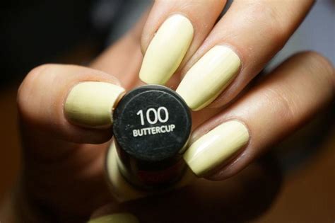 Revlon Colorstay Nail Polish Lacquer In Buttercup 100 Pastel Yellow