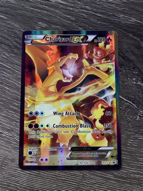 Mavin FULL ART Charizard EX ULTRA RARE Flareon Art XY121 Black Star