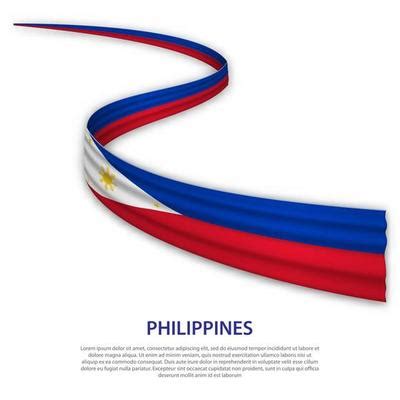 Philippine Flag Ribbon Vector Art, Icons, and Graphics for Free Download