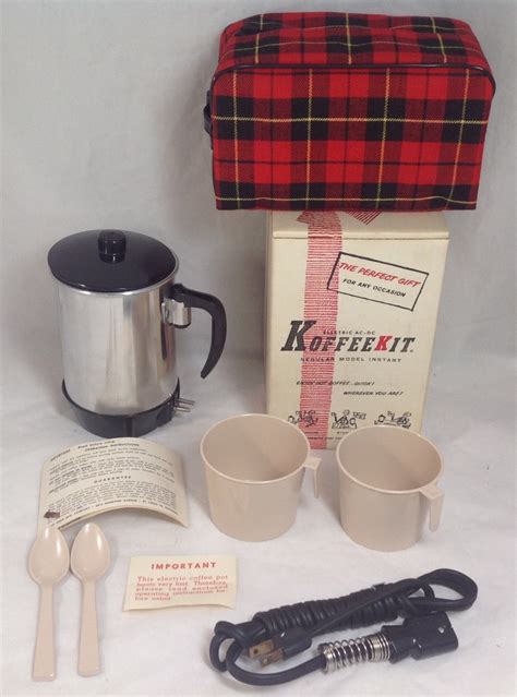 Keefe 60's Aluminum INSTANT Coffee/Tea Pot Model 225 Box | Etsy