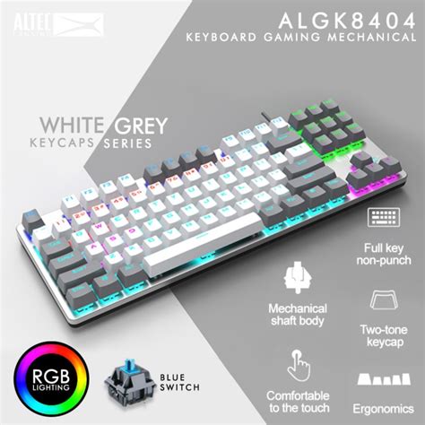 Jual Keyboard Gaming Mechanical Tkl Altec Lansing Algk 8404 Rgb