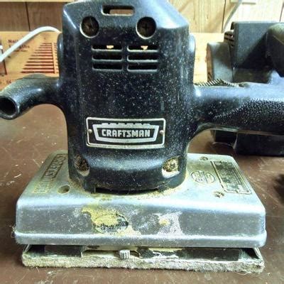 Lot Craftsman Circular Saw Orbital Sander Belt Sander Extra