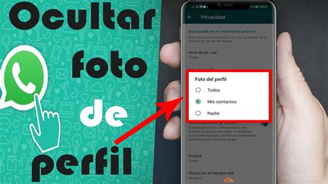 Ocultar Mi Foto De Perfil A Un Contacto En Whatsapp Sin Bloquearlo