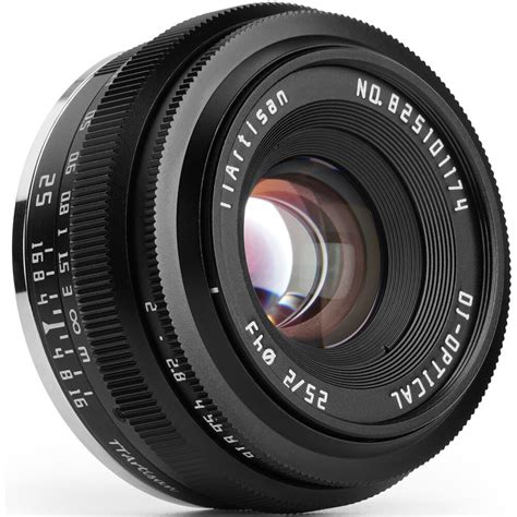 Obiectiv Manual TTArtisan Full Frame 25mm F2 Negru Sony E IShoot Ro