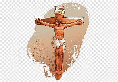 Ilustra O De Jesus Crist O Cruz Jesus Png Pngwing