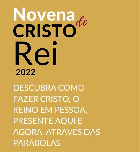 Novena De Cristo Rei Regnum Christi