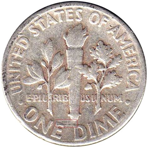 1952 Roosevelt Dime Good To