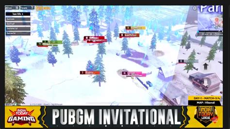 India Today League Pubg Mobile Invitational Match Reports Soul Top Day