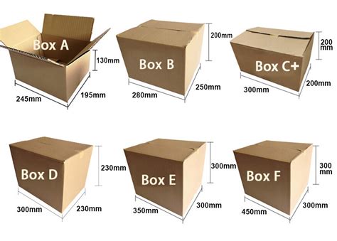 Packing Carton Parcel Box/纸箱/Kotak/Corrugated -Box in 7 sizes(10 Pieces ...